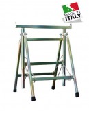 Coppia Cavalletti da Lavoro Telescopici 70-120 cm – Gambe Apribili - Portata max 250kg